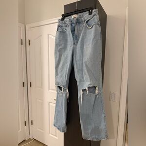 Abercrombie & Fitch high rise relaxed jeans